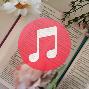 Apple Music logo on top of the single cover for Psalm 139 (I Can't Escape Your Love)