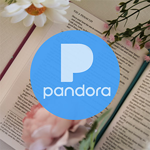 Pandora logo on top of the single cover for Psalm 139 (I Can't Escape Your Love)