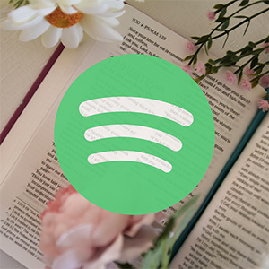 Spotify logo on top of the single cover for Psalm 139 (I Can't Escape Your Love)