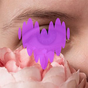 Deezer logo on top of the single cover for Open My Eyes